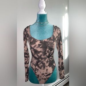 Tie dye bodysuit